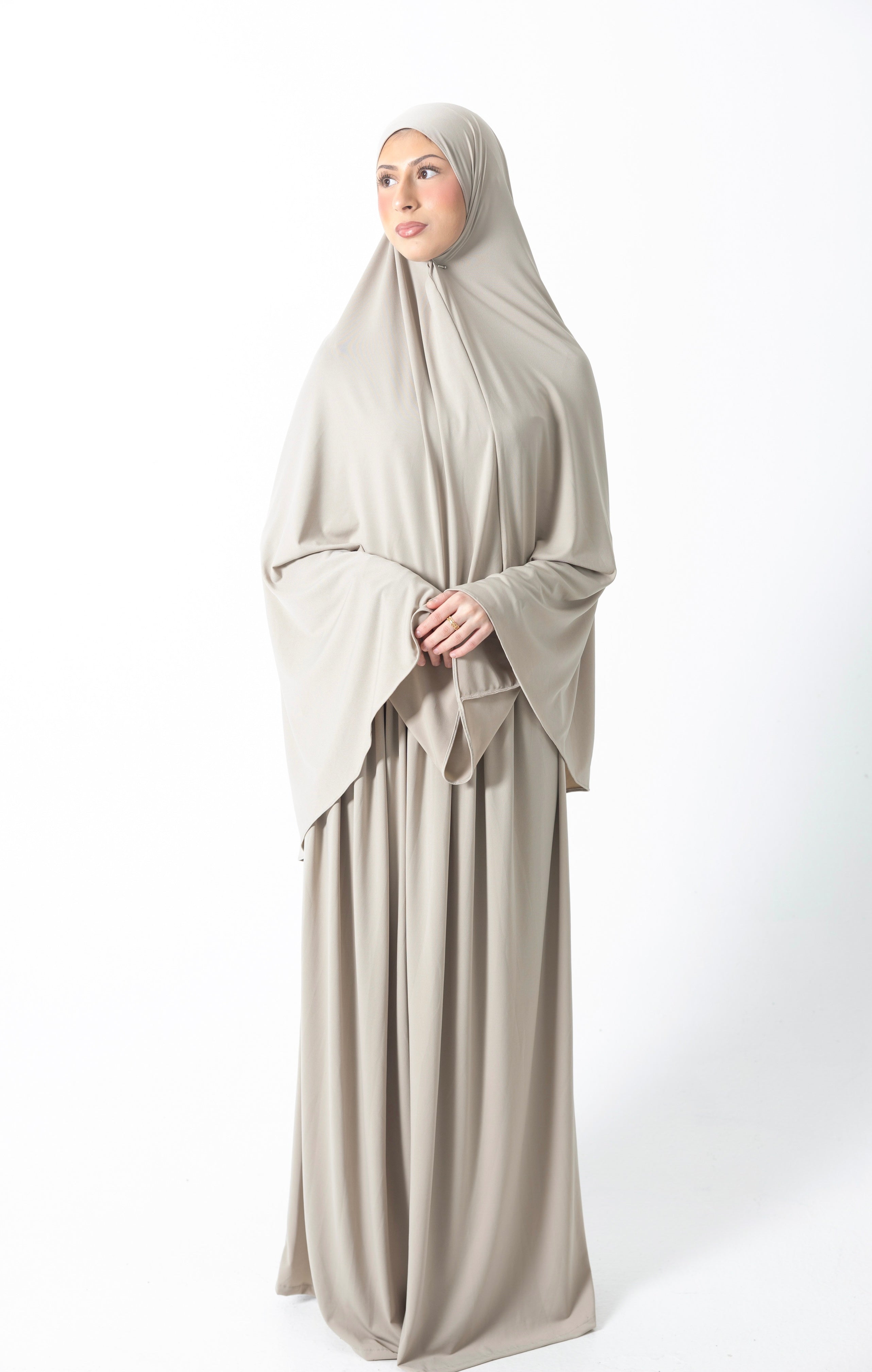 Khimar set Taupe