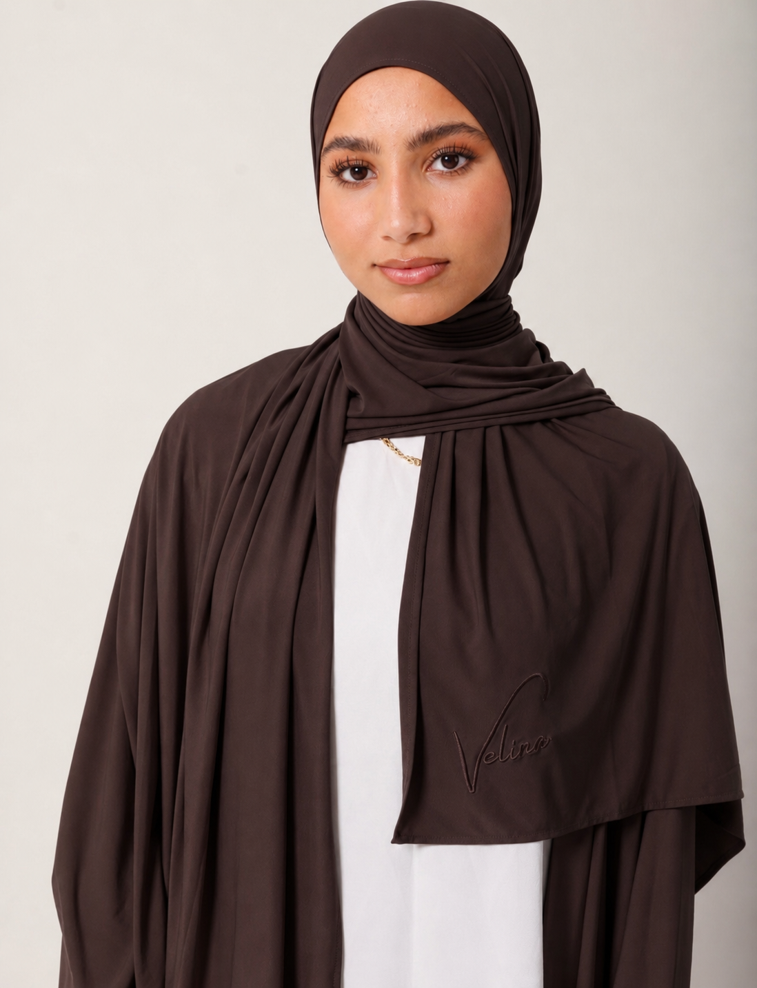 Dark Cocoa Premium Jersey hijab