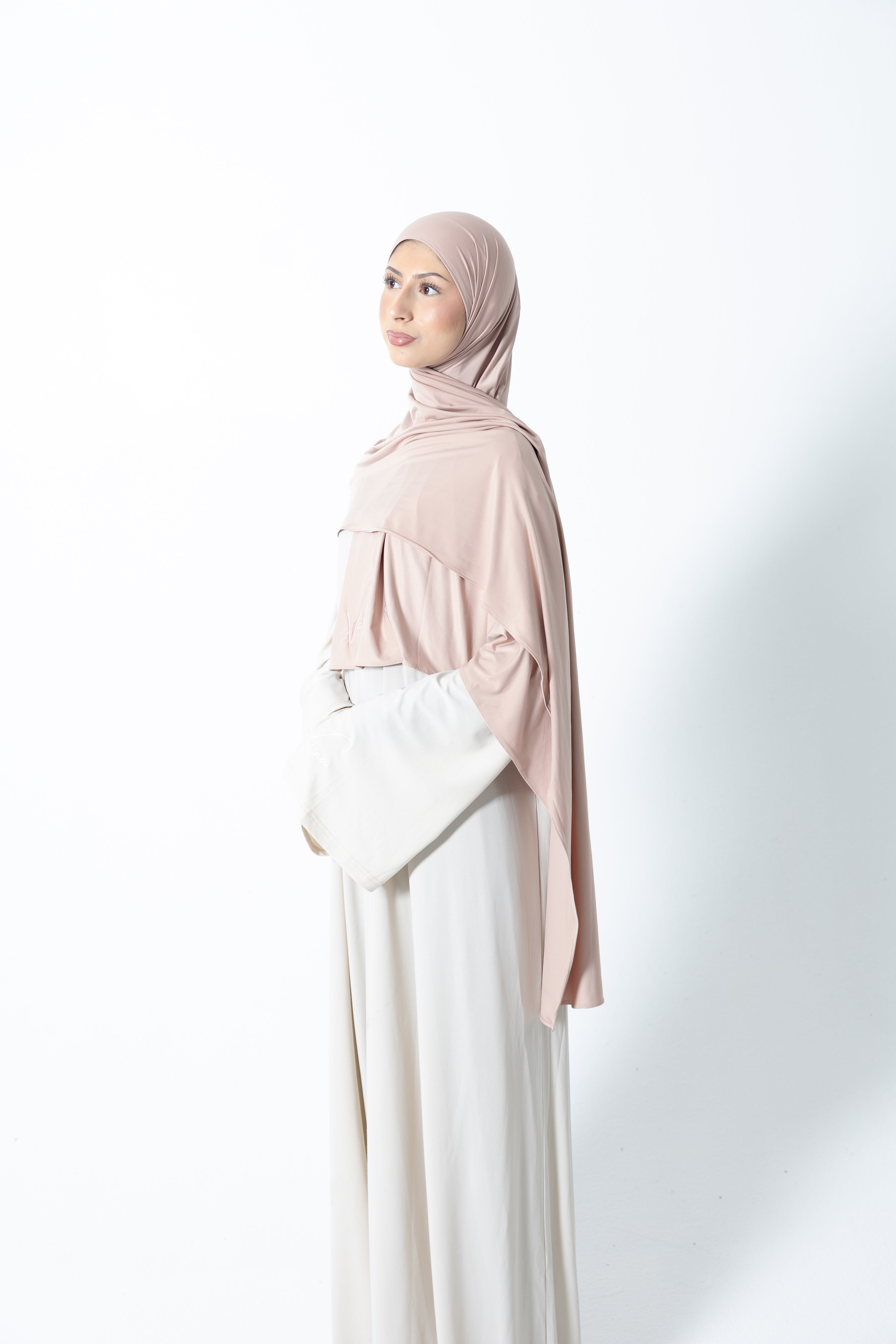 Soft Nude Liquid jersey