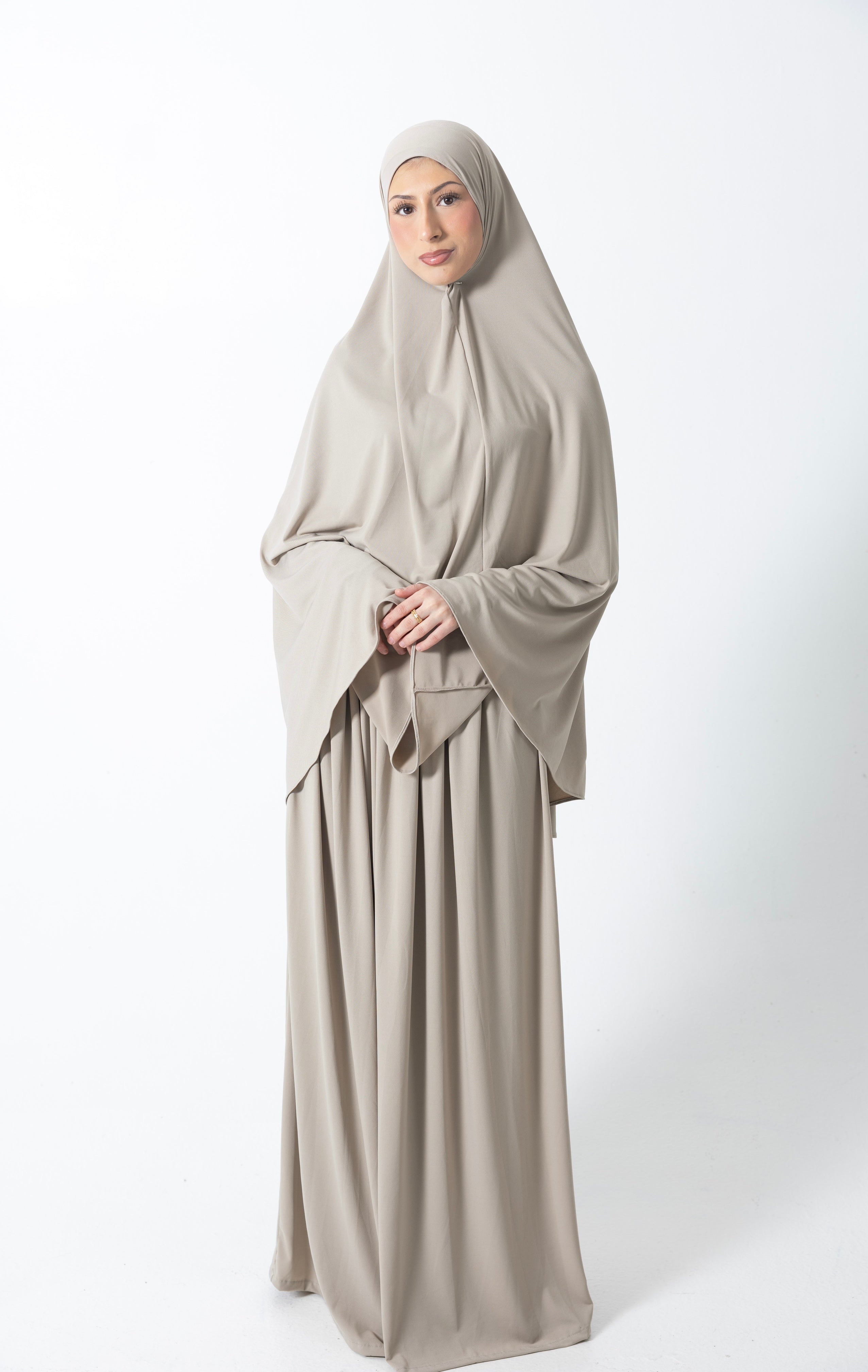 Khimar set Taupe