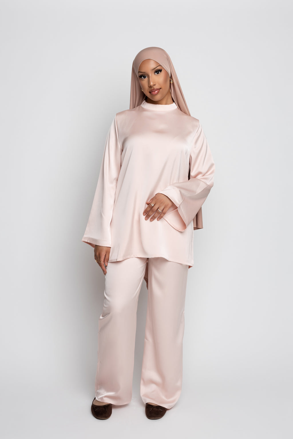 Satin set ROSE