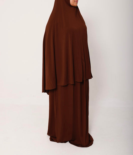 EMAAN Khimar set Brown