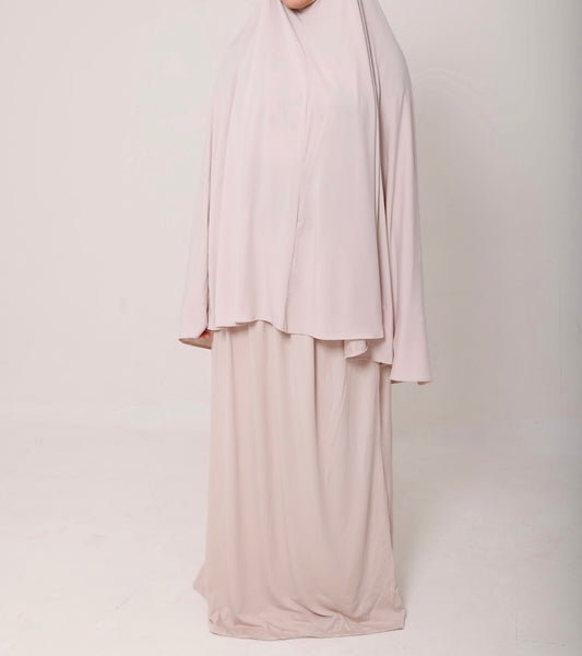 EMAAN Khimar set Pink